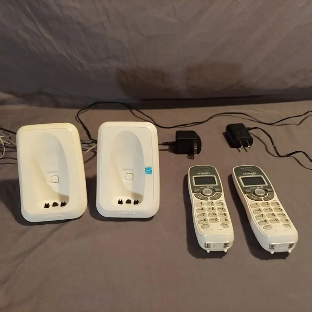 VTech CS6114 DECT 6.0 Digital Cordless Phones with Caller ID/Call Waiting